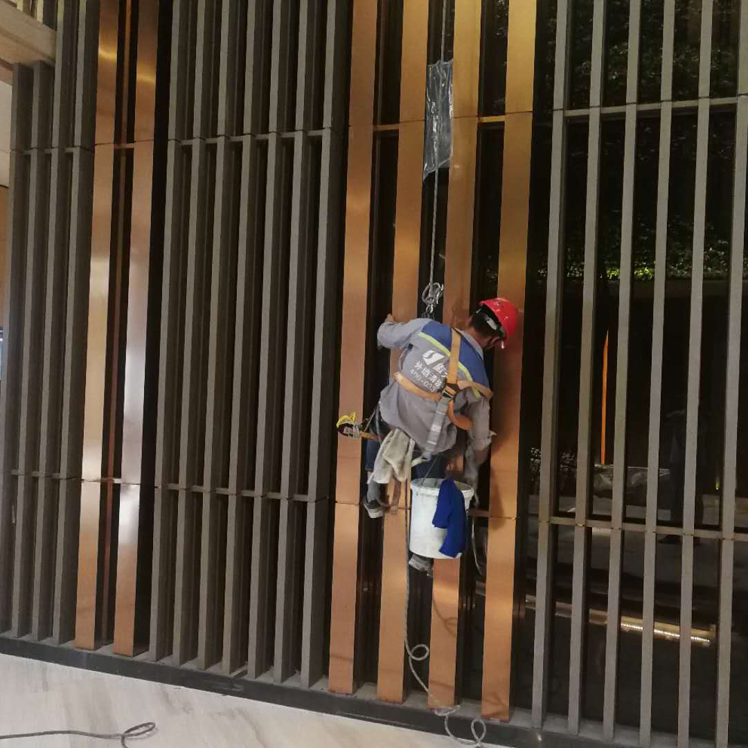 溫州威斯汀酒店外墻清洗